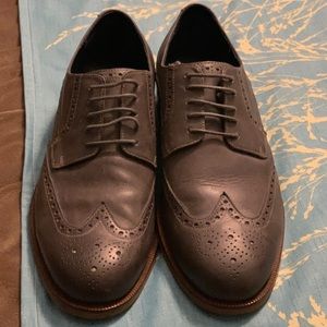 Cole Haan Men’s Gray Wingtip Shoes
